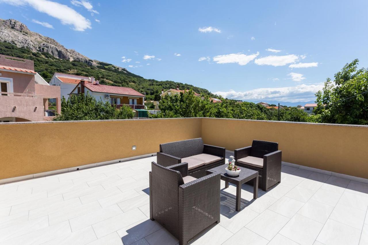 Apartments Anna I Baška Exteriör bild
